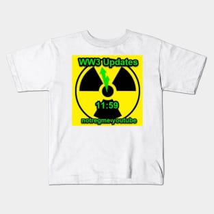 WW3 11:59 Notregme youtube Kids T-Shirt